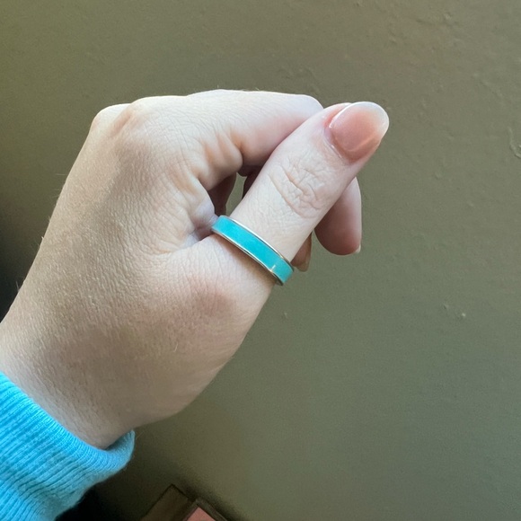 Turquoise Band Ring - Picture 1 of 1